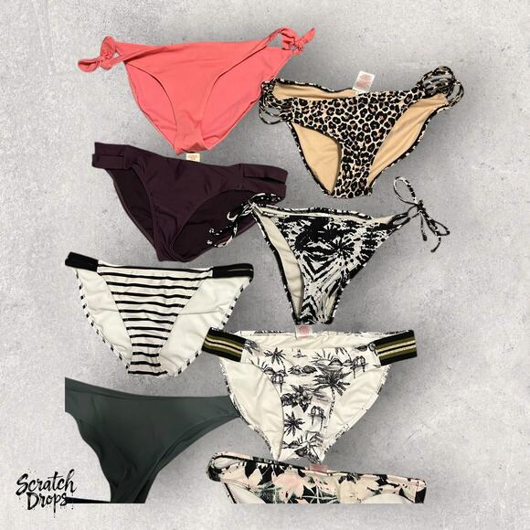 Womens Medium Swimwear Bundle 9 Pack Calvin Klein Xhilaration DP Mixed BottomSet - Picture 3 of 4